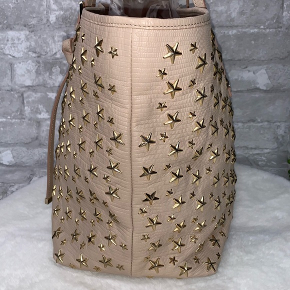 🆂🅾🅻🅳 Jimmy Choo Sasha Star-Studded Tote Bag - Picture 7 of 16